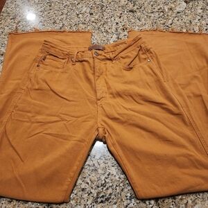 Judy Blue High-Waisted Tummy Control Marigold Flare Jeans| Womens Size 11